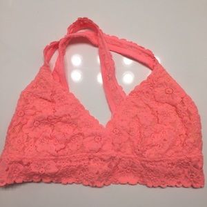 Aerie Lace Cross-Back Bralette